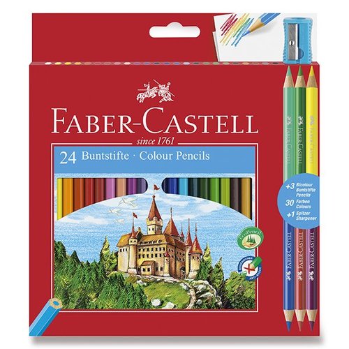 Faber-Castell Pastelky 24 barev