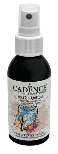 Barva na textil Cadence Your Fashion, ern, 100 ml