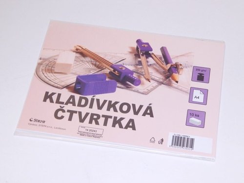 tvrtka kladvkov A4 / 250 g / 10 ks