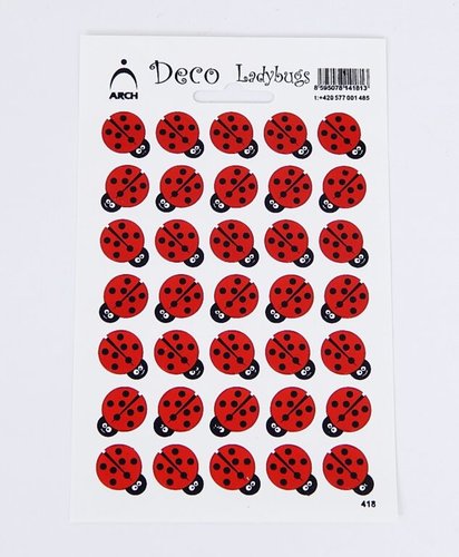 Samolepky Beruky - deco Ladybugs /418/