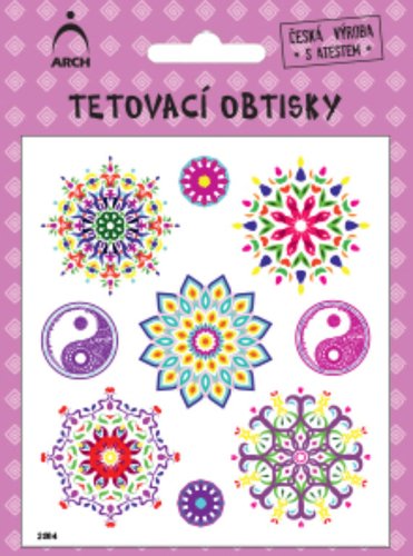 Dtsk tetovaky  mandaly 2 (2564)