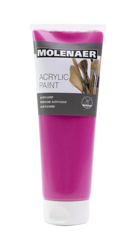 Molenaer akrylov barva Molenaer, 250 ml, magenta