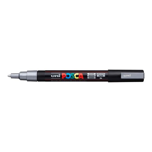 Posca popisova PC-3M, 0,9 - 1,3 mm, stbrn (26)