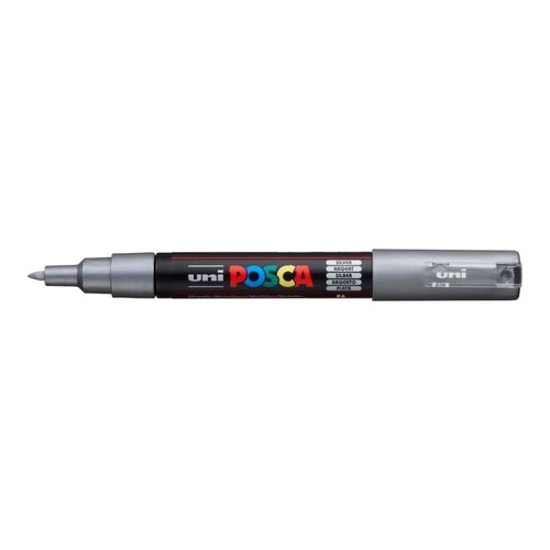 Posca popisova PC-1M, 0,7 - 1 mm, stbrn (26)