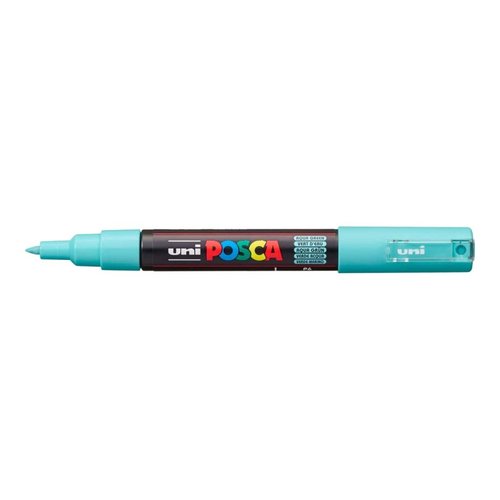 Posca popisova PC-1M, 0,7 - 1 mm, azurov (P6)