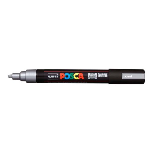 Posca popisova PC-5M, 1,8 - 2,5 mm, stbrn (26)