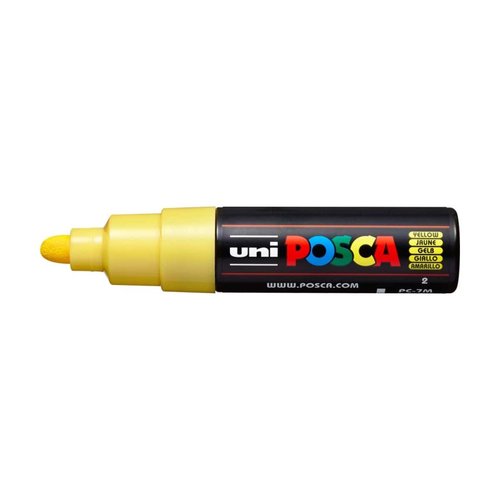 Posca popisova PC-7M, 4,5 - 5,5 mm, lut (2)