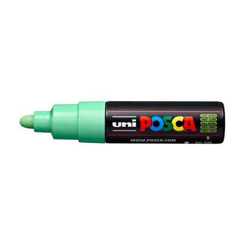 Posca popisova PC-7M, 4,5 - 5,5 mm, svtle zelen (5)