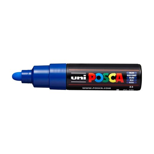 Posca popisova PC-7M, 4,5 - 5,5 mm, modr (33)