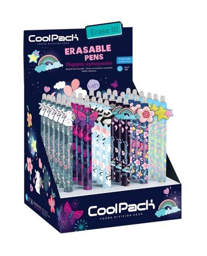 Colorino gumovateln pero Cool Pack Girls - mix, modr npl