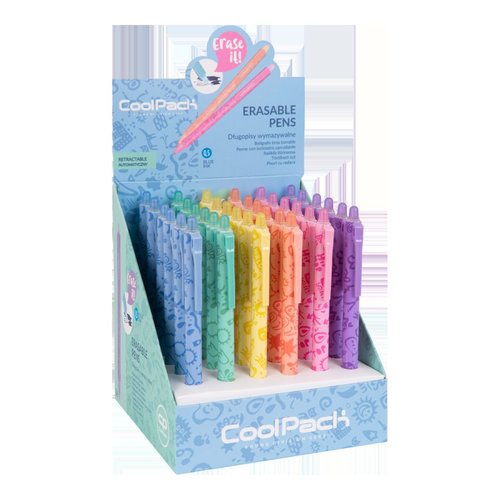 Colorino gumovateln pero CoolPack Pastel - mix, modr npl