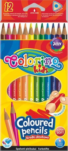 Colorino pastelky trojhrann, 12 barev