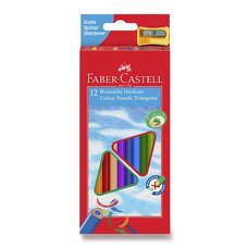 Faber-Castell Pastelky trojhrann 12 barev + oezvtko