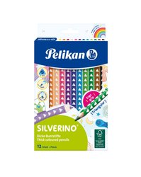 Pelikan Pastelky trojhrann siln 12barev