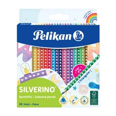 Pelikan Pastelky trojhrann tenk 24barev