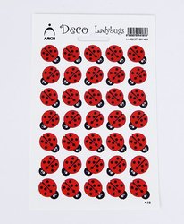 Samolepky Beruky - deco Ladybugs /418/