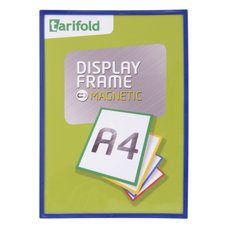 Tarifold Display Frame - magnetick rmeek, A4, modr, 1 ks