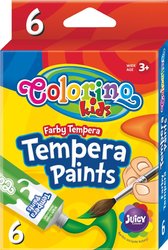 Colorino temperov barvy, tuba 12 ml, 6 barev