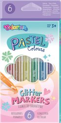 Colorino Pastel popisovae se tpytkami, kulat, 6 barev