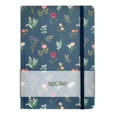 Spoko zpisnk, Flowers II (kvtiny), A5, 75 g, 96 strnek, linkovan